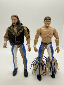 wwe Aew unrivalled series 2 the young bucks Nick Jackson & Matt Jackson action figures