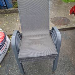 4 garden chairs