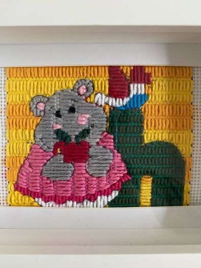 Embroidered Child's Picture