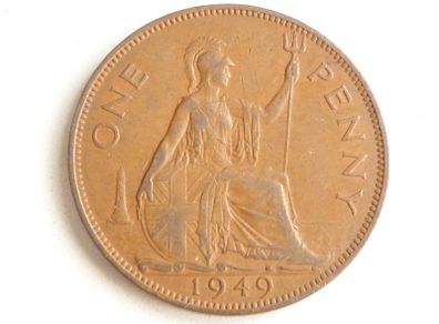Low mintage 1949 penny