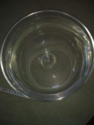 Vintage  Cut Crystal heavy clear Bowl