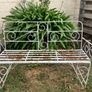 Vintage Wrought Iron Garden Set with Bench and 2 Armchairs (Restoration Project) Image 2