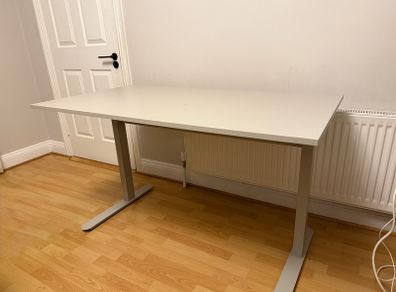 Gas standing desk LUNDTOFT 70x130 beige