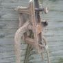 Old cast iron wall mounted hand water pump Image 7