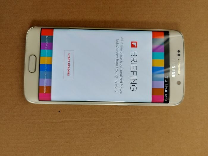 Samsung Galaxy S6 Edge, Model SN-G925F, 64GB, in excellent cosmetic condition