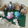 old McDonalds  Burger King Toy Lot Image 3