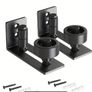 Barn Door Floor Guide Wall Mount Hardware Kit - 1-Pack Image 6