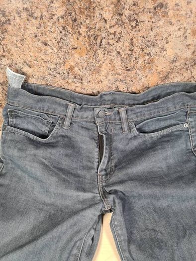 levis 511 slim fit jeans grey denim W33 L27 zip fly