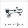 door latch - polished chrome - brand new never used Image 4