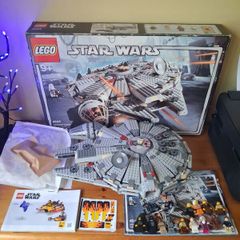Lego star wars 4504 Millennium Falcon Original Trilogy Edition , 75414 forceburn speeder + vintage figures