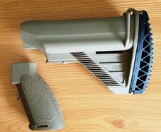 HK416 Stock and Pistol Grip