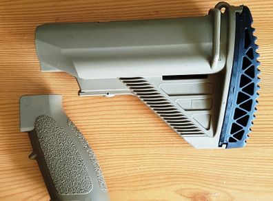 HK416 Stock and Pistol Grip