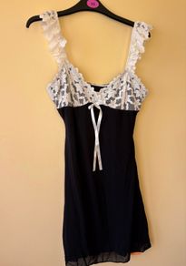 Black and White Dress