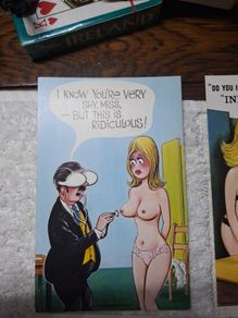 5 Bamforth Doctor saucy postcards (2)