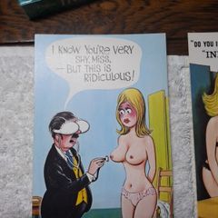 5 Bamforth Doctor saucy postcards (2)