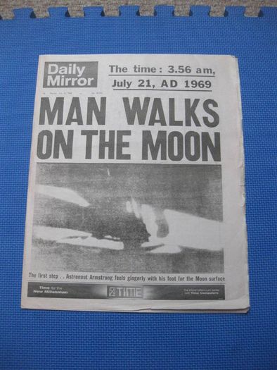 Replicas Of Daily Mirror Famous Front Pages