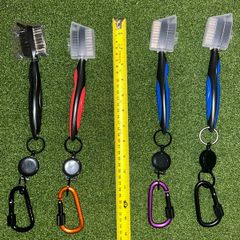 Unique Golf Club Cleaner with Retractable Clip