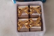 Silver plated napkin rings