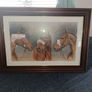 The Three Winter Kings" Framed Horse Racing Print (Hardy Eustace, Moscow Flyer, Kicking King) Image 3