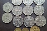 Macau. A Lot of 14 coins (1967-2010)