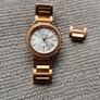 fossil Rose gold diamonte womens watch Image 4