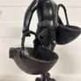 Suzanne Bizard (1873-1963) Girl With Baskets - Bronze, Marble, Signed Image 4