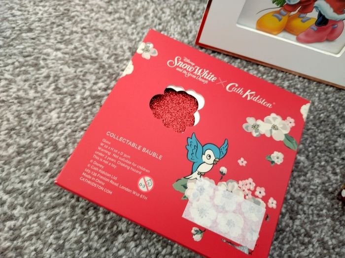 Box Of New as New Disney Christmas Ornaments and Gifts