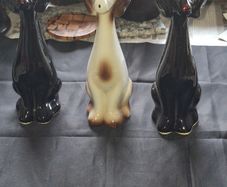 3 Porcelain Dogs for sale as a lot, Postage Available