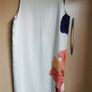 French connection 100% silk flower print dress UK 12 Image 3