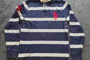 Vintage Ralph Lauren Rugby Shirt Mens Small