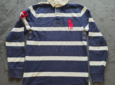 Vintage Ralph Lauren Rugby Shirt Mens Small