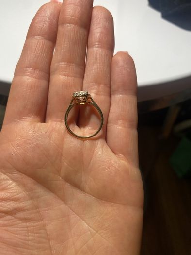 Morganite Ring 9ct Gold