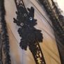 Black lace cocktail skirt Image 3