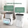 Dehumidifier 12L, Dehumidifier for Home & Clothes Drying 100m (40m), Timer, Auto Defrost, Quiet (40dB), 1.4L Tank, Continuous Drain, Built-In Pump, Automatic Mode, Ideal for Basement, Bedroom Image 6