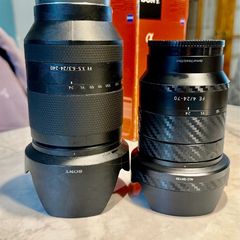 Sony FE 24-70mm f/4 ZA OSS Zeiss Vario-Tessar T and Sony FE 24-240mm f/3.5-6.3 OSS