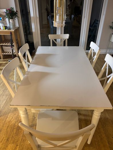 IKEA extendable dining table