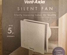 Bathroom extraction fan with Humidity timer