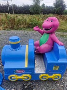 barney playride for kids amusement