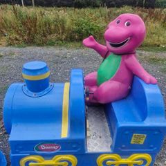 barney playride for kids amusement