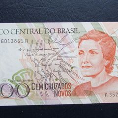 Brazil 1990.100 Cruzados.Uncirculated Banknote.