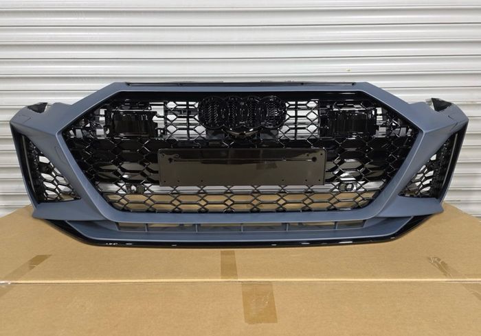 Front Bumper for Audi A6 S6 C8 19- 24 RS6 honeycomb style