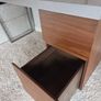 Modern Executive Desk // Walnut & Concrete Finish Image 5