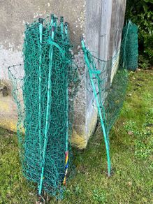 Poultry fencing-Electric