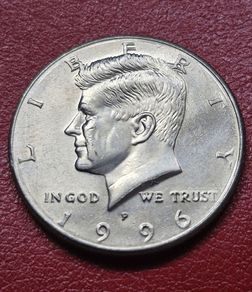 1996 P United States  1/2 Half Dollar "Kennedy Half Dollar"