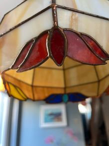 art deco style lampshade