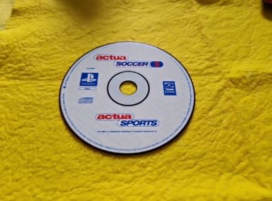 Actua soccer 3  PlayStation1 ps1 PlayStation2 ps2 games Original