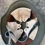 Original WW2 Hungarian M35/38 Steel Helmet. Finnish Postwar Refurb. Size 66. Complete. Militaria Image 8