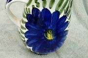 Vintage Ceramic Large Cabo Hand-painted Jug