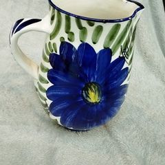 Vintage Ceramic Large Cabo Hand-painted Jug