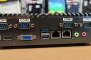 Fanless Industrial Mini PC Intel Core i7-6500U, 16GB, 256GB SSD, Windows 10 Pro  RS232 HDMI VGA